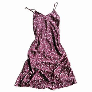 Forever-21 Women's Burgundy and Red Dress